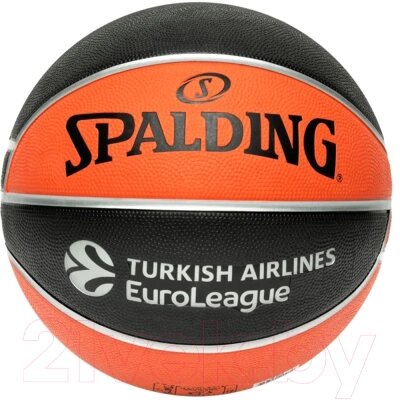 Баскетбольный мяч Spalding Euroleague TF-150 / 84507Z_6 от компании Бесплатная доставка по Беларуси - фото 1