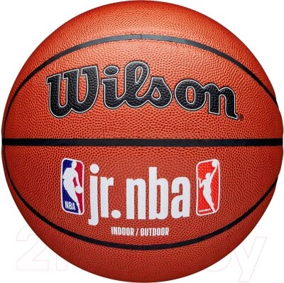 Баскетбольный мяч Wilson JR. NBA Fam Logo Indoor Outdoor / WZ2009801XB7 от компании Бесплатная доставка по Беларуси - фото 1