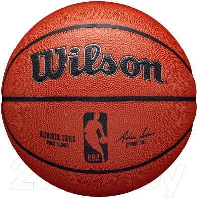 Баскетбольный мяч Wilson Nba Authentic / WTB7300XB07 от компании Бесплатная доставка по Беларуси - фото 1