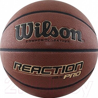 Баскетбольный мяч Wilson Reaction PRO / WTB10138XB06 от компании Бесплатная доставка по Беларуси - фото 1