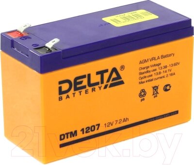 Батарея для ИБП DELTA DTM 1207 от компании Бесплатная доставка по Беларуси - фото 1