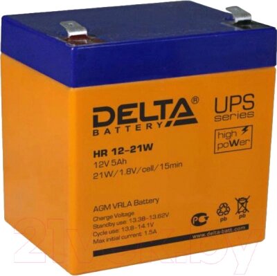 Батарея для ИБП DELTA HR 12-21W от компании Бесплатная доставка по Беларуси - фото 1