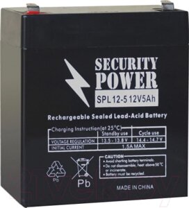 Батарея для ИБП Security Power SPL 12-5 F2 (12V 5Ah)
