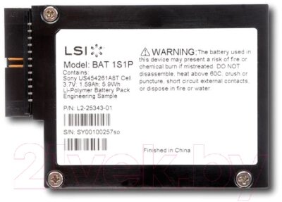 Батарея для контроллера Supermicro BTR-0022L-LSI00279 от компании Бесплатная доставка по Беларуси - фото 1