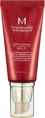 BB-крем Missha M Perfect Cover EX SPF42/PA+++ No. 21 от компании Бесплатная доставка по Беларуси - фото 1