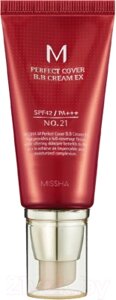 BB-крем missha M perfect cover EX SPF42/PA no. 21