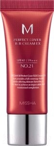 BB-крем missha M perfect cover EX SPF42/PA no. 21