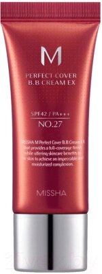 BB-крем Missha M Perfect Cover EX SPF42/PA+++ No. 27 от компании Бесплатная доставка по Беларуси - фото 1