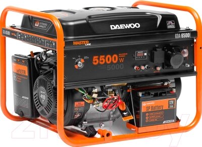 Бензиновый генератор Daewoo Power GDA 6500E от компании Бесплатная доставка по Беларуси - фото 1