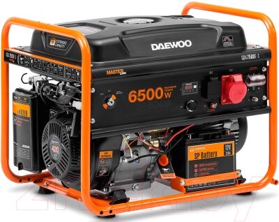 Бензиновый генератор Daewoo Power GDA 7500E-3 от компании Бесплатная доставка по Беларуси - фото 1