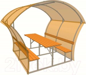 Беседка ИМпласт Лайт Плюс 1.9x1.7м / 20x20мм