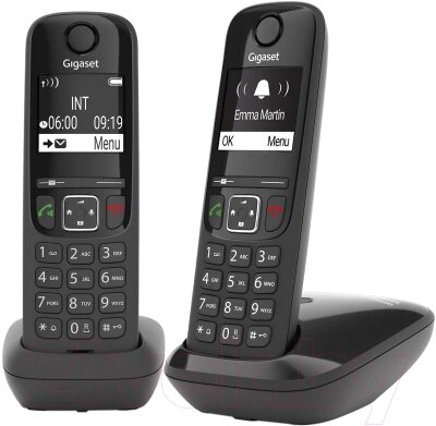 Беспроводной телефон Gigaset AS690 Duo Rus / L36852-H2816-S301 от компании Бесплатная доставка по Беларуси - фото 1