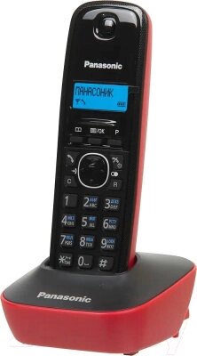 Беспроводной телефон Panasonic KX-TG1611RUR от компании Бесплатная доставка по Беларуси - фото 1