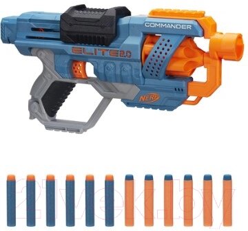 Бластер игрушечный Hasbro Nerf E2.0. Коммандер / E9485 от компании Бесплатная доставка по Беларуси - фото 1