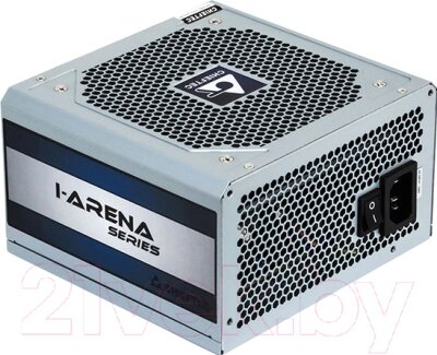 Блок питания для компьютера Chieftec iArena GPC-500S 500W от компании Бесплатная доставка по Беларуси - фото 1