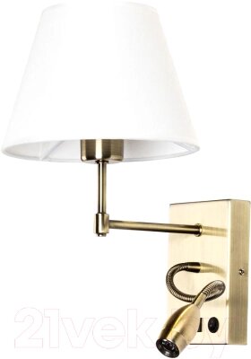 Бра Arte Lamp Elba A2581AP-2AB от компании Бесплатная доставка по Беларуси - фото 1