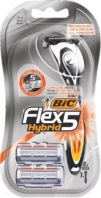 Бритвенный станок Bic Flex 5 Hybrid от компании Бесплатная доставка по Беларуси - фото 1