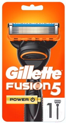 Бритвенный станок Gillette Fusion Power с элементом питания от компании Бесплатная доставка по Беларуси - фото 1