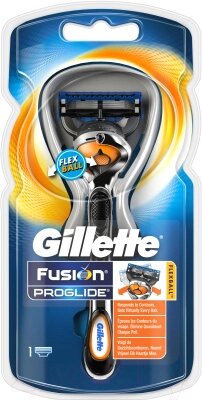 Бритвенный станок Gillette Fusion ProGlide Flexball от компании Бесплатная доставка по Беларуси - фото 1