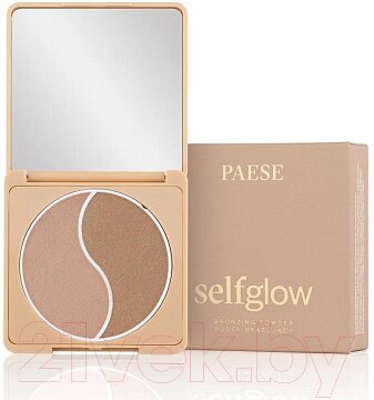 Бронзер Paese Self-Glow с бронзирующим эффектом тон светлый от компании Бесплатная доставка по Беларуси - фото 1