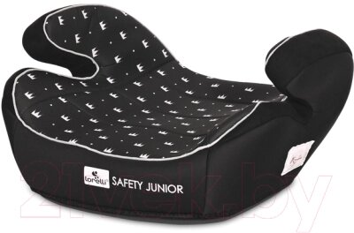 Бустер Lorelli Safety Junior Fix Black Crowns / 10071332105 от компании Бесплатная доставка по Беларуси - фото 1