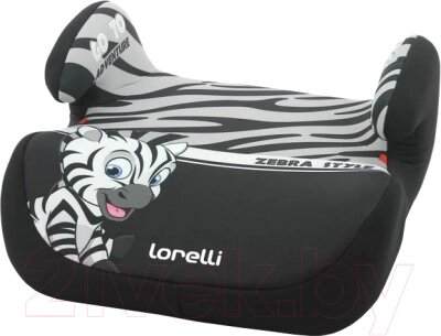 Бустер Lorelli Topo Comfort Zebra Grey White / 10070992001 от компании Бесплатная доставка по Беларуси - фото 1