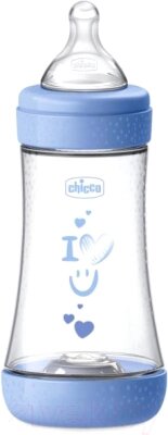 Бутылочка для кормления Chicco Perfect 5 Boy с силиконовой соской / 00020223210040 от компании Бесплатная доставка по Беларуси - фото 1