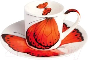 Чашка с блюдцем Taitu Freedom Butterfly 1-891-C