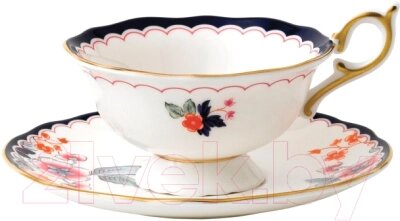 Чашка с блюдцем Wedgwood Wonderlust Jasmine Bloom / 40024022 от компании Бесплатная доставка по Беларуси - фото 1