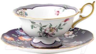 Чашка с блюдцем Wedgwood Wonderlust Midnight Garden / 40024023 от компании Бесплатная доставка по Беларуси - фото 1