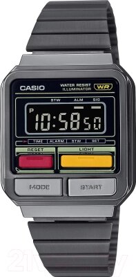 Часы наручные мужские Casio A-120WEGG-1B от компании Бесплатная доставка по Беларуси - фото 1