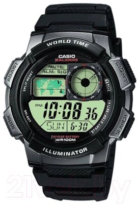 Часы наручные мужские Casio AE-1000W-1BVEF от компании Бесплатная доставка по Беларуси - фото 1