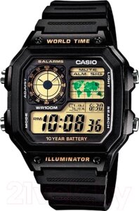 Часы наручные мужские Casio AE-1200WH-1B