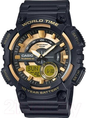 Часы наручные мужские Casio AEQ-110BW-9AVEF от компании Бесплатная доставка по Беларуси - фото 1