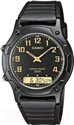 Часы наручные мужские Casio AW-49H-1BVEF от компании Бесплатная доставка по Беларуси - фото 1