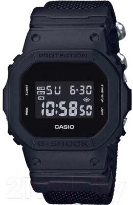 Часы наручные мужские Casio DW-5600BBN-1ER от компании Бесплатная доставка по Беларуси - фото 1