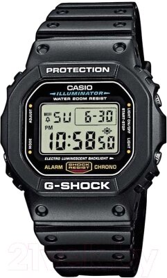 Часы наручные мужские Casio DW-5600E-1VER от компании Бесплатная доставка по Беларуси - фото 1