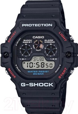 Часы наручные мужские Casio DW-5900-1ER от компании Бесплатная доставка по Беларуси - фото 1