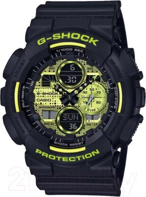 Часы наручные мужские Casio G-Shock GA-140DC-1AER от компании Бесплатная доставка по Беларуси - фото 1