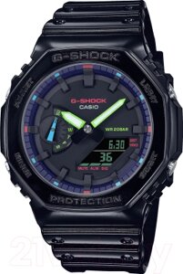 Часы наручные мужские Casio GA-2100RGB-1A