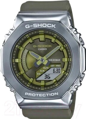 Часы наручные мужские Casio GM-S2100-3AER от компании Бесплатная доставка по Беларуси - фото 1