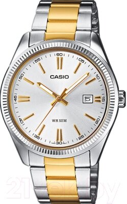 Часы наручные мужские Casio MTP-1302PSG-7AVEF от компании Бесплатная доставка по Беларуси - фото 1