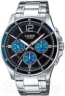 Часы наручные мужские Casio MTP-1374D-2A от компании Бесплатная доставка по Беларуси - фото 1