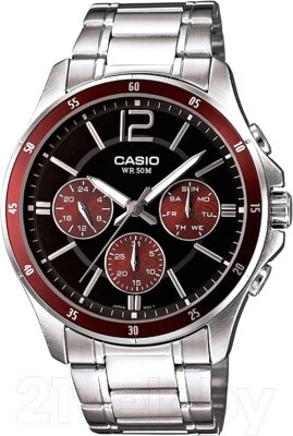 Часы наручные мужские Casio MTP-1374D-5A от компании Бесплатная доставка по Беларуси - фото 1