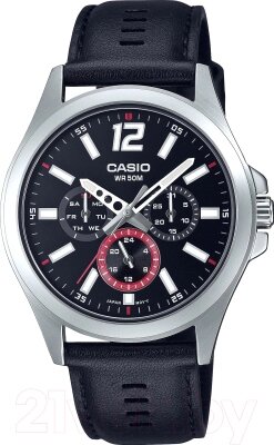 Часы наручные мужские Casio MTP-E350L-1B от компании Бесплатная доставка по Беларуси - фото 1