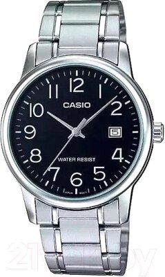 Часы наручные мужские Casio MTP-V002D-1B от компании Бесплатная доставка по Беларуси - фото 1