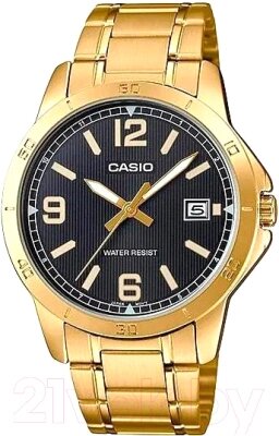 Часы наручные мужские Casio MTP-V004G-1B от компании Бесплатная доставка по Беларуси - фото 1