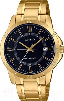 Часы наручные мужские Casio MTP-V004G-1C от компании Бесплатная доставка по Беларуси - фото 1