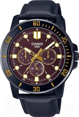 Часы наручные мужские Casio MTP-VD300BL-5E от компании Бесплатная доставка по Беларуси - фото 1