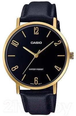 Часы наручные мужские Casio MTP-VT01GL-1B2 от компании Бесплатная доставка по Беларуси - фото 1